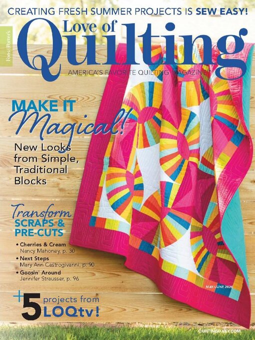 Title details for Fons & Porter's Love of Quilting by Peak Media Properties, LLC - Available